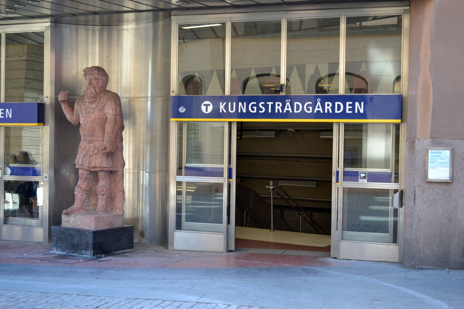 Kungsträdgården metróállomás (Fotó: Kovács Csaba)