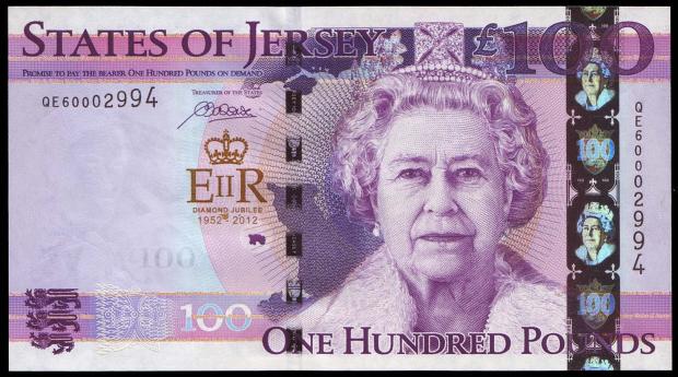 78 évesen Jersey 100 fontos bankjegyén (Kép: downies.com)