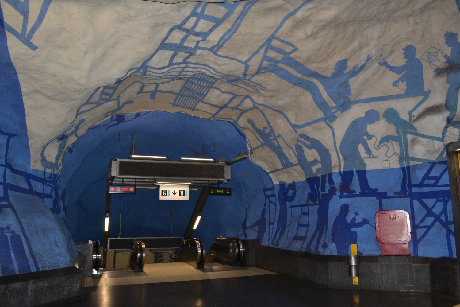 T-Centralen metróállomás (Fotó: Kovács Csaba)