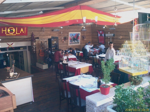Tiranában van spanyol étterem is (Fotó: Jani haverja)