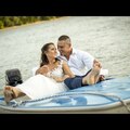 Egy esküvői videó forgatás Baján, a Dunaparton.