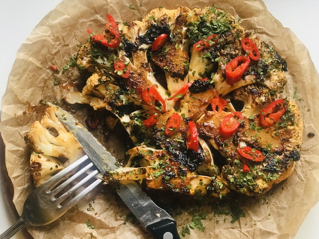 Karfiol steak