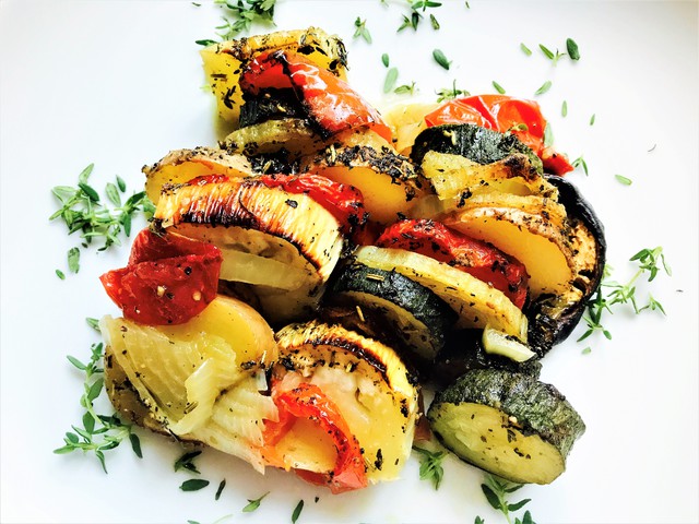 Sütőben sült ratatouille