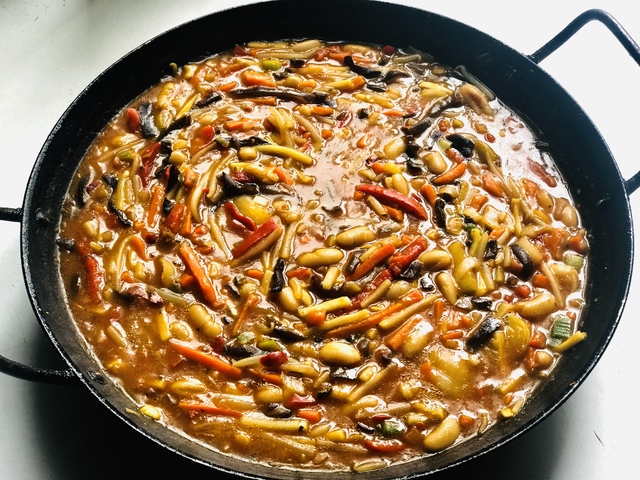 Zöldség curry