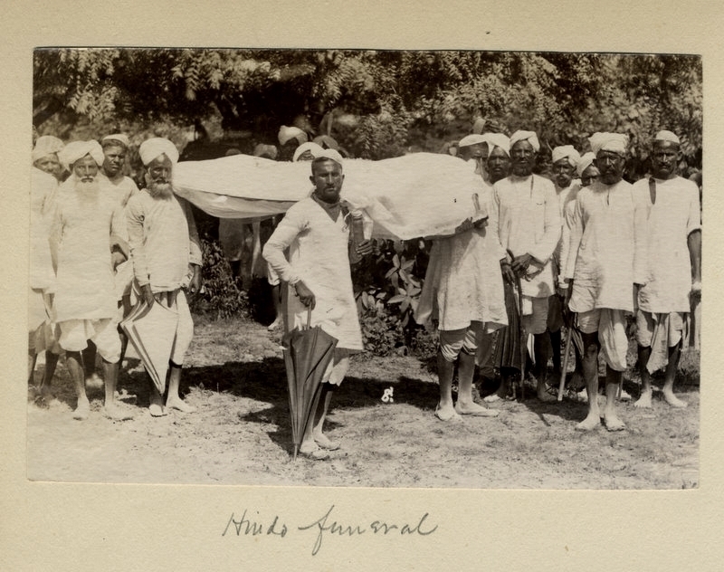 c.1880's PHOTO INDIA HINDU FUNERAL.JPG