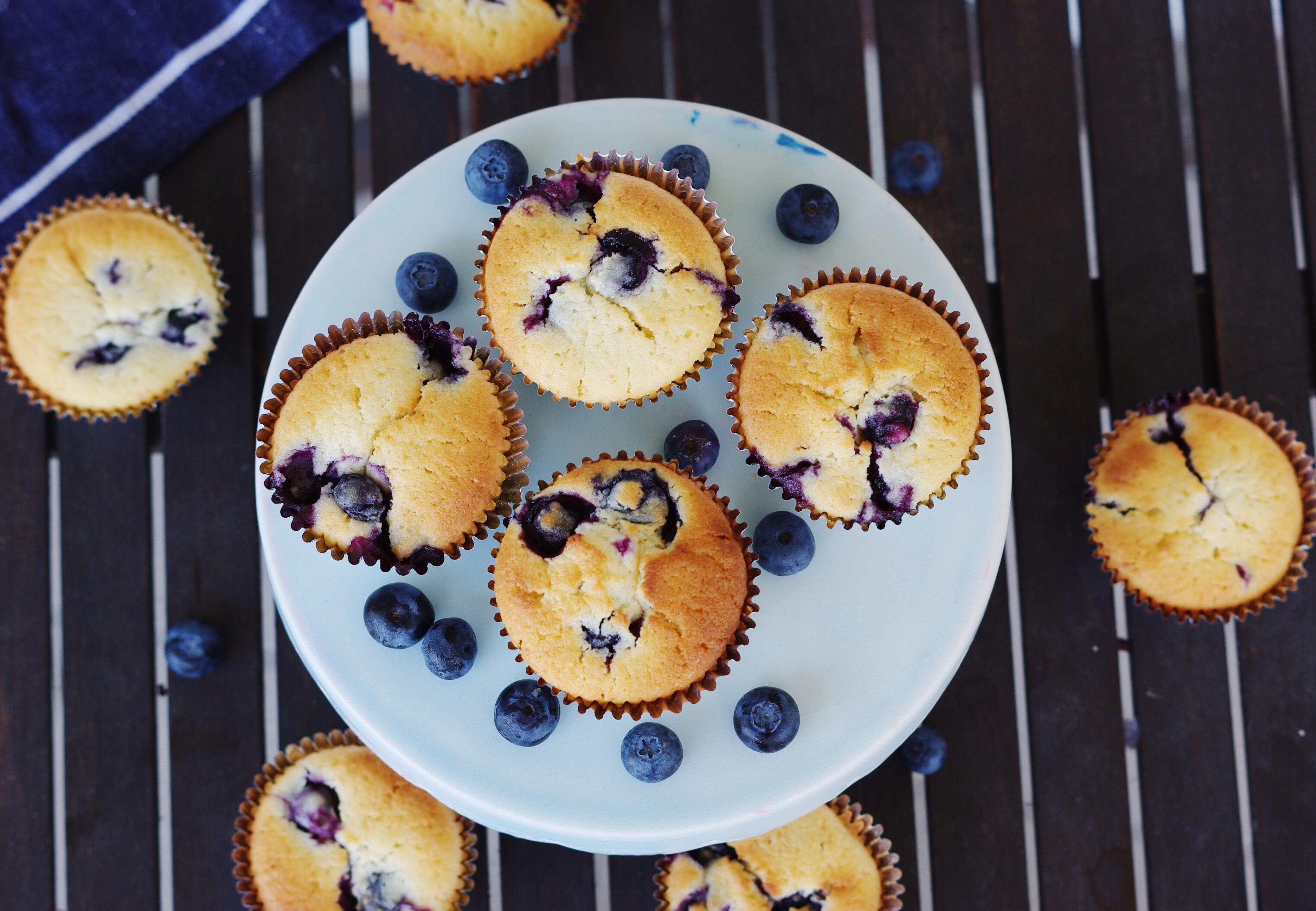 Áfonyás muffin - Martha Stewart receptje alapján - Heti bűnbeesés