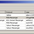 MSN Messenger jelszavak visszaállítása