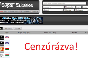 Internetes szólás szabadság-jog korlátozása és Önhatalmú cenzúrázás a népszerü feliratok.info fórumán
