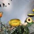 Bordallo Pinheiro kerámia a Nordiska Kompaniet kirakatában