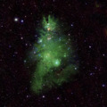 NGC 2264 jelű kozmikus köd