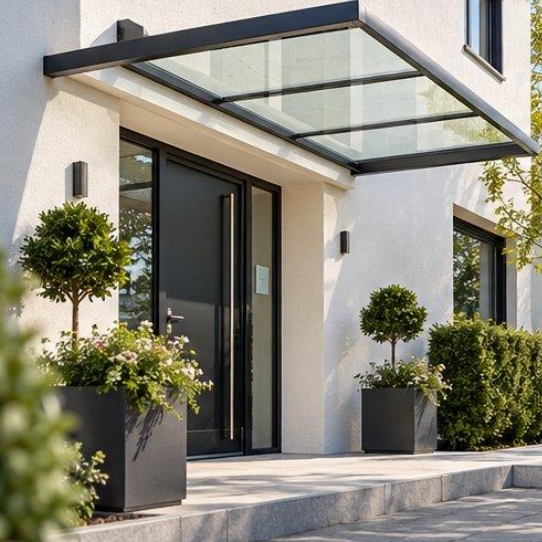 A Welcoming Front Entrance Starts Outside the Door