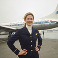 Vonzó norvég szőkeség volt az első légitársasági pilótanő nyugaton