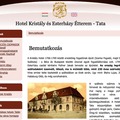 Hotel Kristály és Esterházy Étterem - Tata