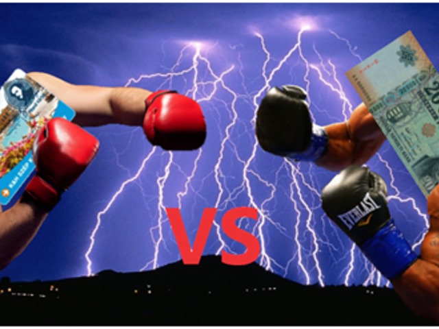 Készpénz vs kártyás fizetés