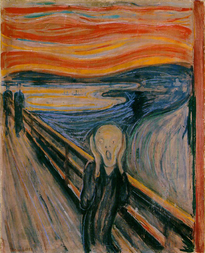 MUNCH, Edward, Sikoly 1893, tempera, fa, Oslo, Munch Muzeum.jpg