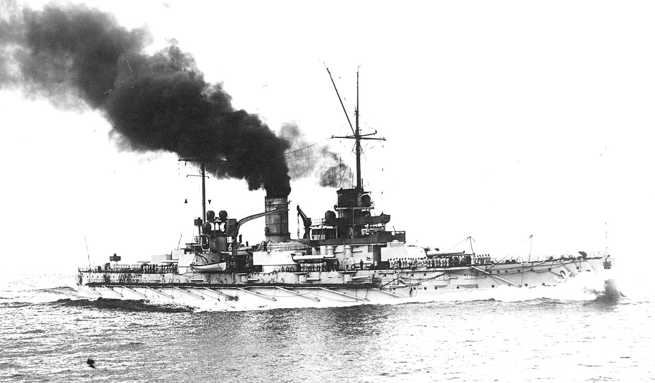 A Nassau, az első német dreadnought.