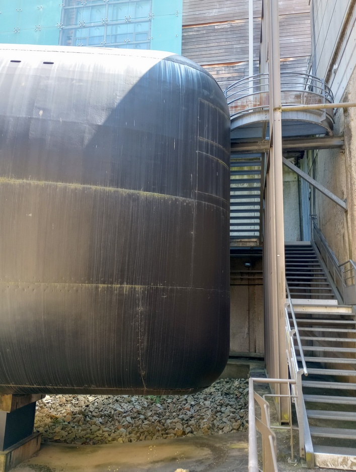 A bumfordi hajóorr régen és ma.