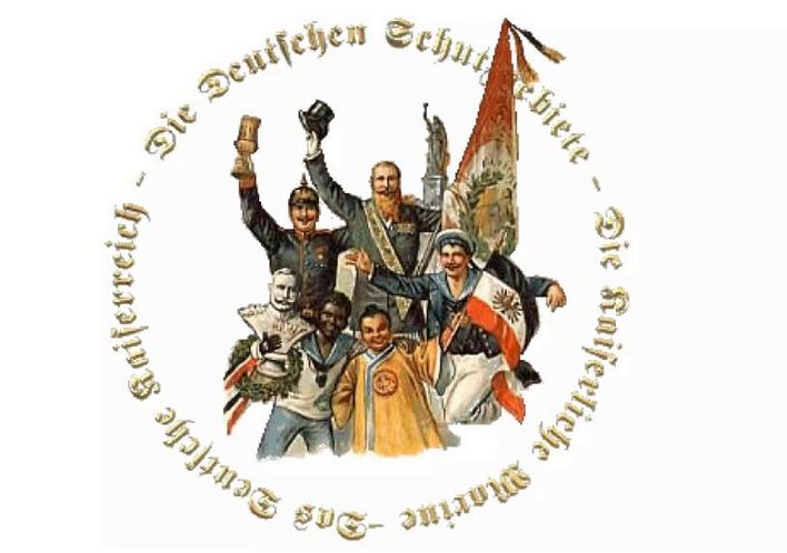 Gyarmati idill, a korabeli német propagandában.