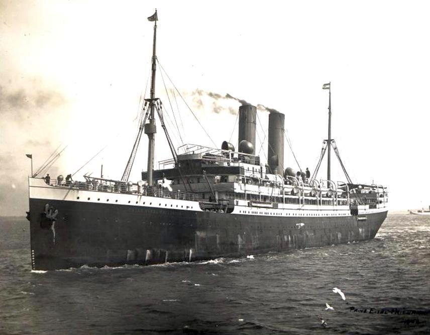 A Prinz Eitel Friedrich a háború előtt.