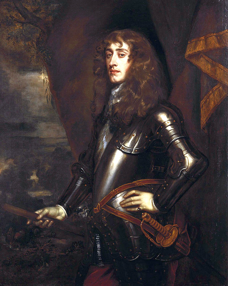 Jakab herceg 1665-ben, az ütközet évében.