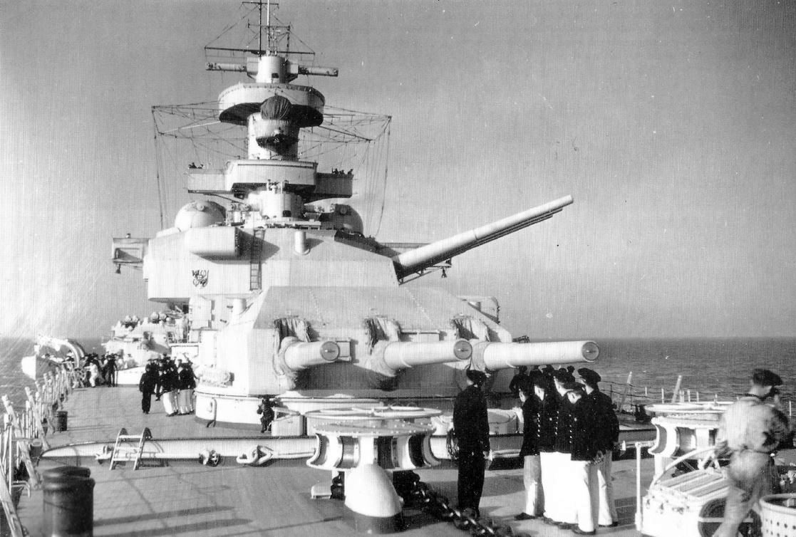 A Scharnhorst a háború előtt.