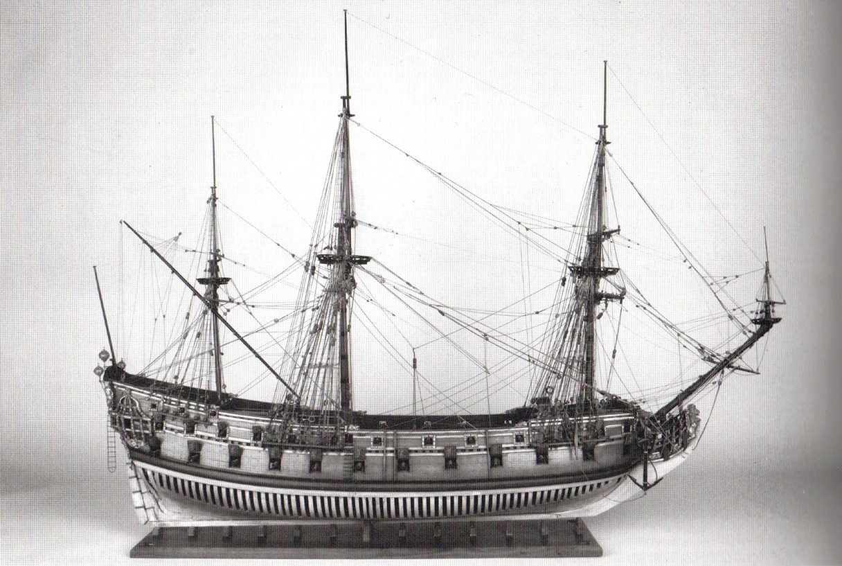 A Cromwell idejében épült 40 ágyús Taunton. A restauráció után a Crown névre keresztelték át.