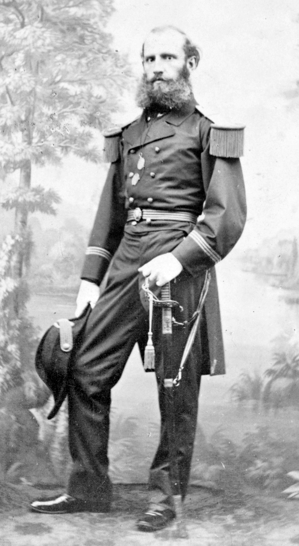 Wilhelm von Tegetthoff, az 1860-as évek elején.