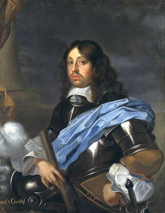 X. Gusztáv, svéd király.
