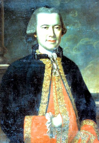 Louis Aleno de Saint-Aluarn, a Gros Ventre kapitánya. (1738-1772)
