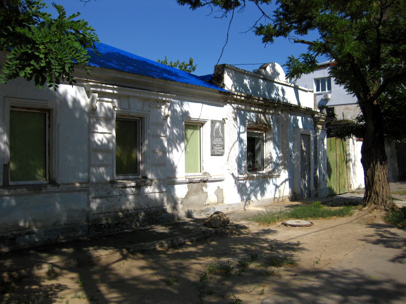 Makarov szülőháza Nyikolajevben.