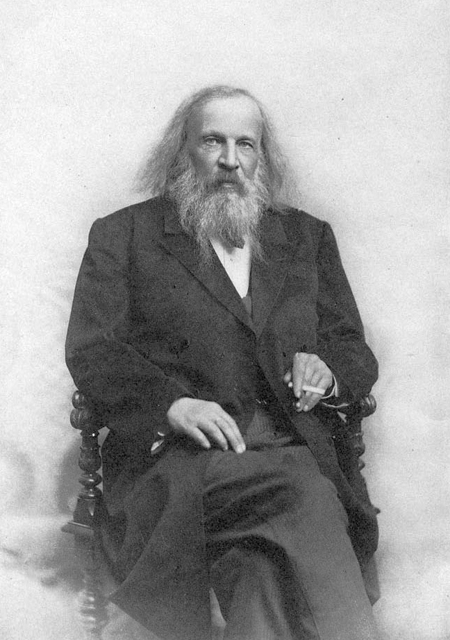Dimitrij Ivanovics Mengyelejev.