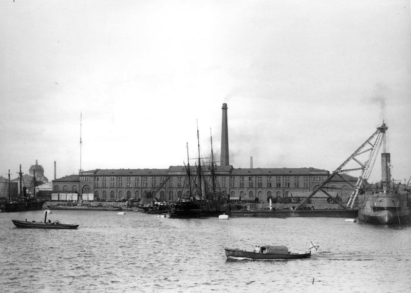 Kronstadt kikötője 1910-ben.