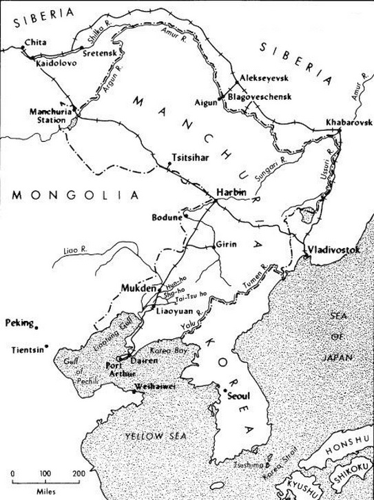 Mandzsúria, és a távol-keleti hadszíntér.
