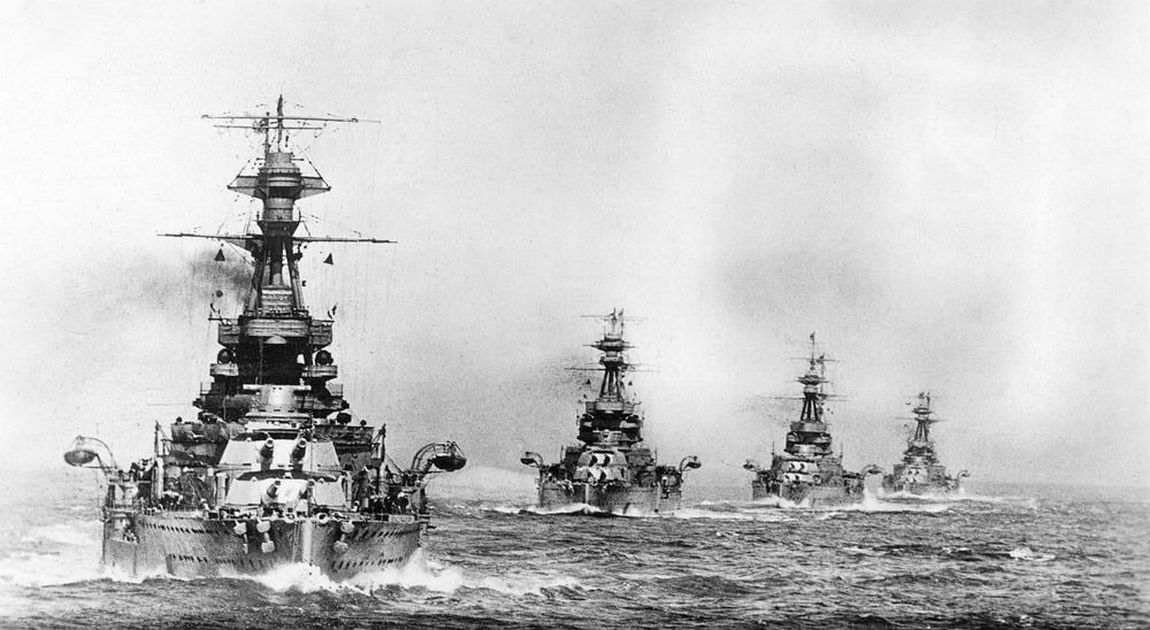 A Revenge osztályú csatahajók, a Royal Navy csúcsfegyverei.