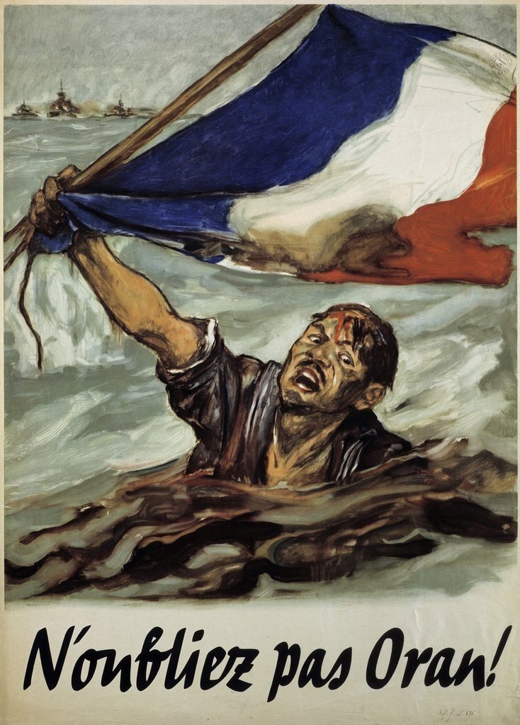 Emlékezz Oránra! Korabeli francia plakát.