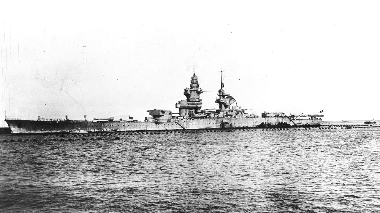 A Richelieu Dakar előtt, 1940 nyarán.