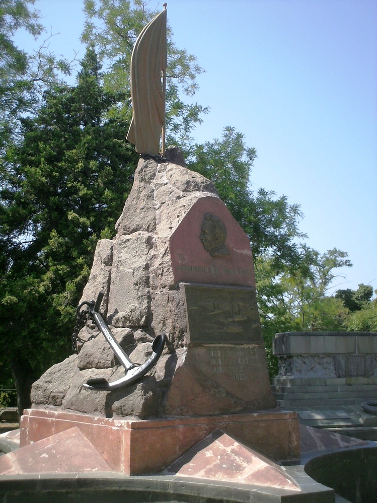 A kivégzettek síremléke Szevasztopolban.