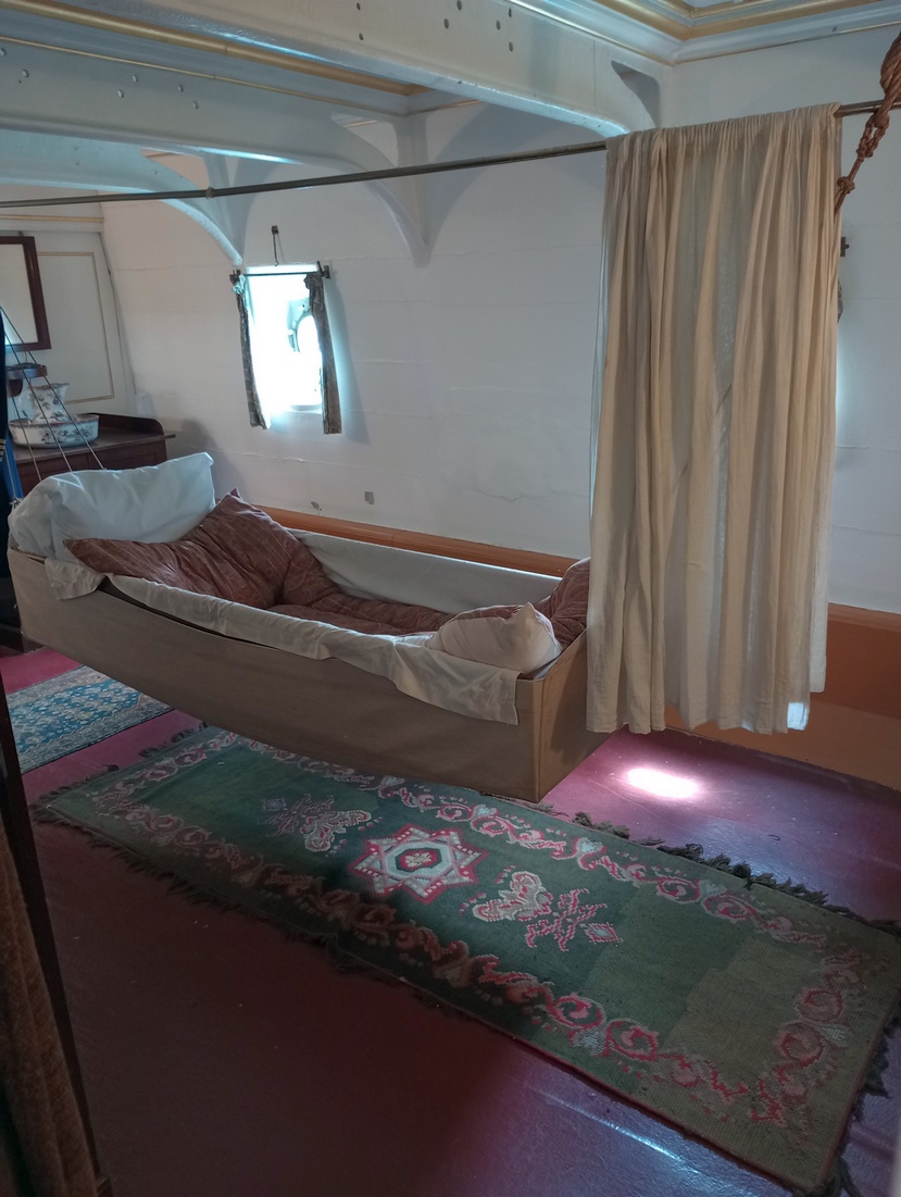 A parancsnok kabinja.