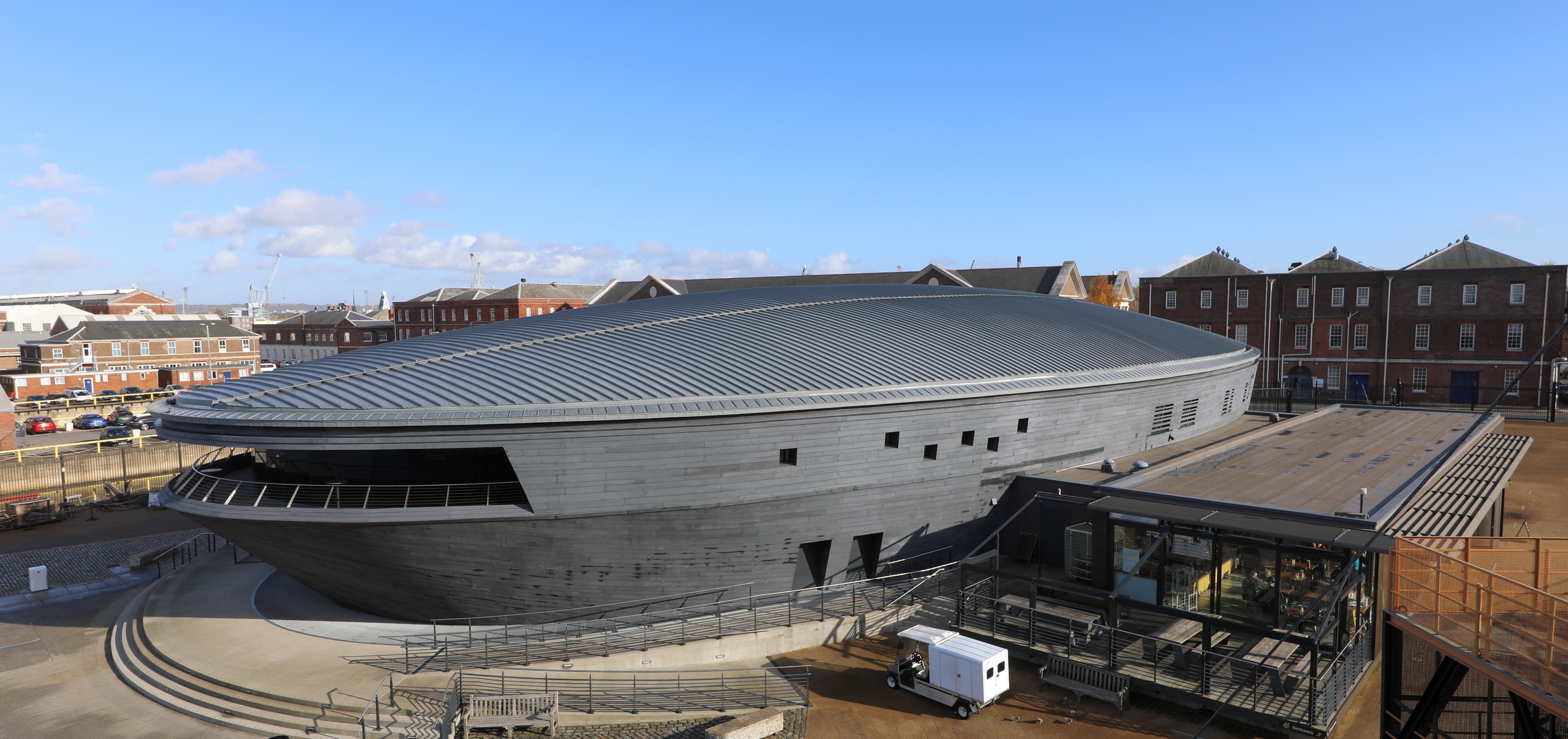 A Mary Rose Múzeum.