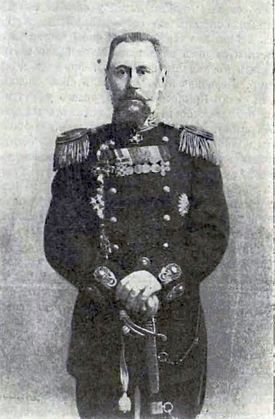 Jevgenyij Nyikolajevics Golikov sorhajókapitány, a Patyomkin parancsnoka.