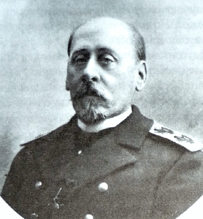 Grigorij Pavlovics Csuhnyin altengernagy, a flottaparancsnok.