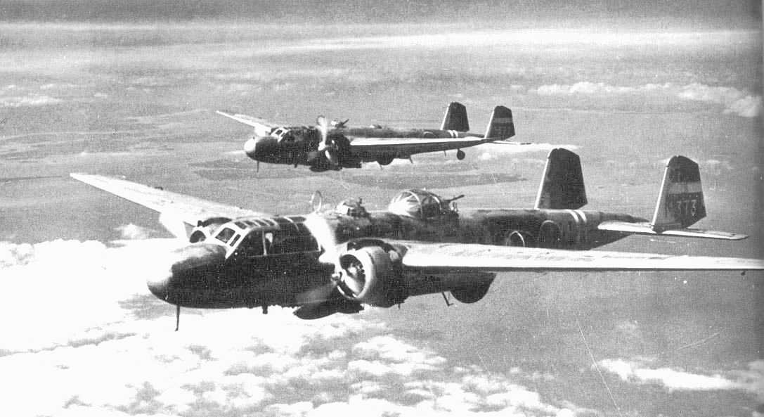 Mitsubishi G3M bombázók.