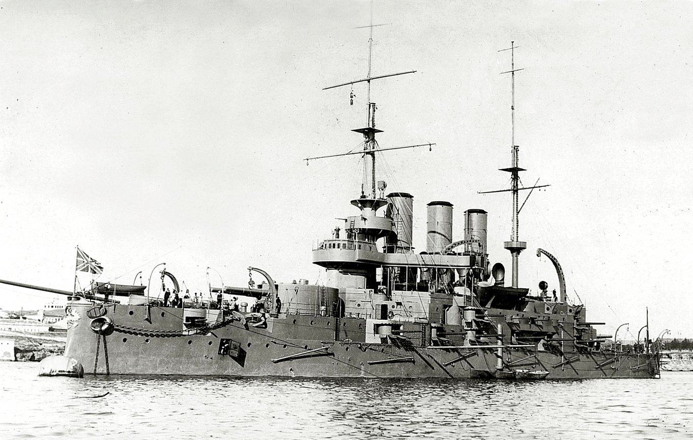 A cári haditengerészet legnagyobb hírnévre szert tett csatahajója, a Patyomkin.