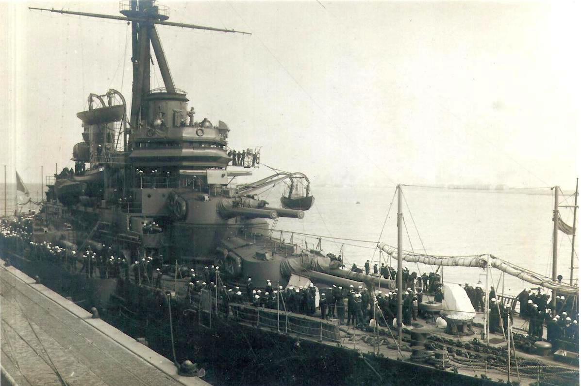 A Sao Paulo Recife kikötőjében, a második világháború idején.