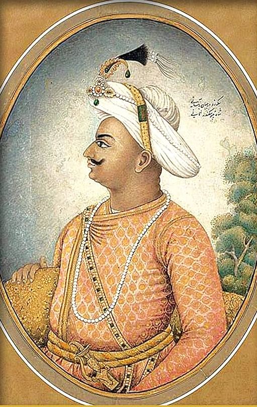 Fateh Ali Sahab Tipu, Mysore szultánja.