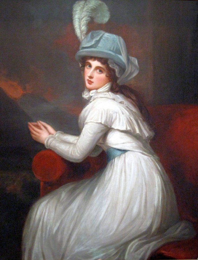 Az ábrándos tekintet megtévesztő. Valójában nagy intrikus, és profi kurtizán. Lady Emma Hamilton, eredeti nevén Amy Lyon. (1765-1815)