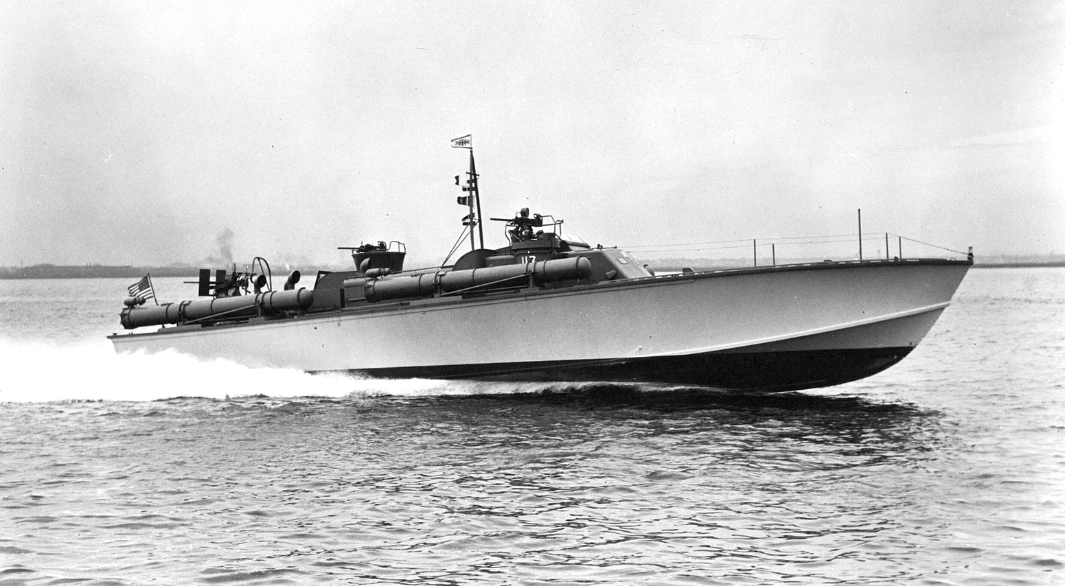 A PT–117 a próbajáratain.