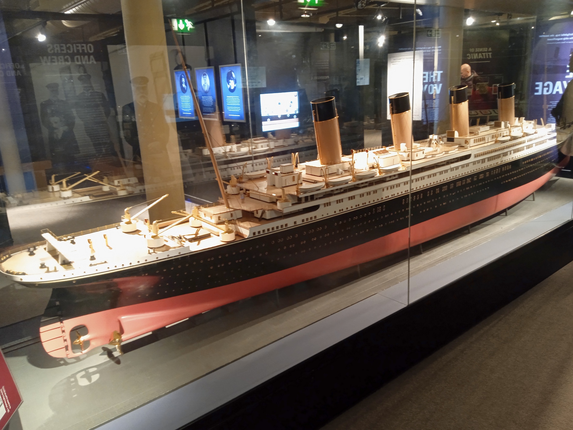 Hajómodellek, a Lusitaniától a Titanic-ig.