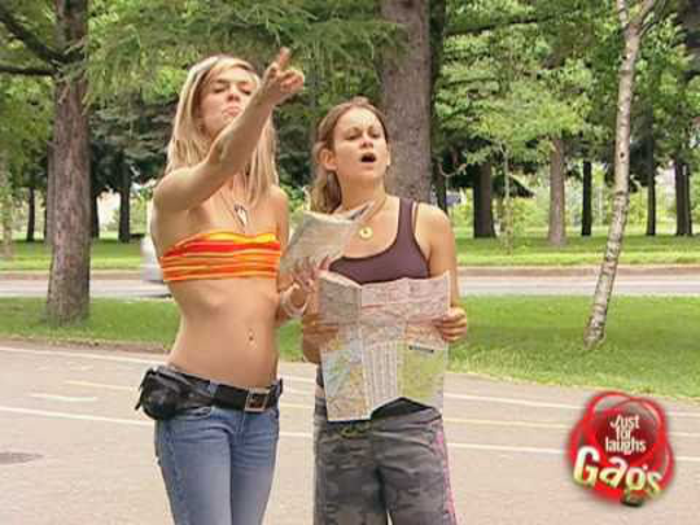 Girl Loses Top Prank