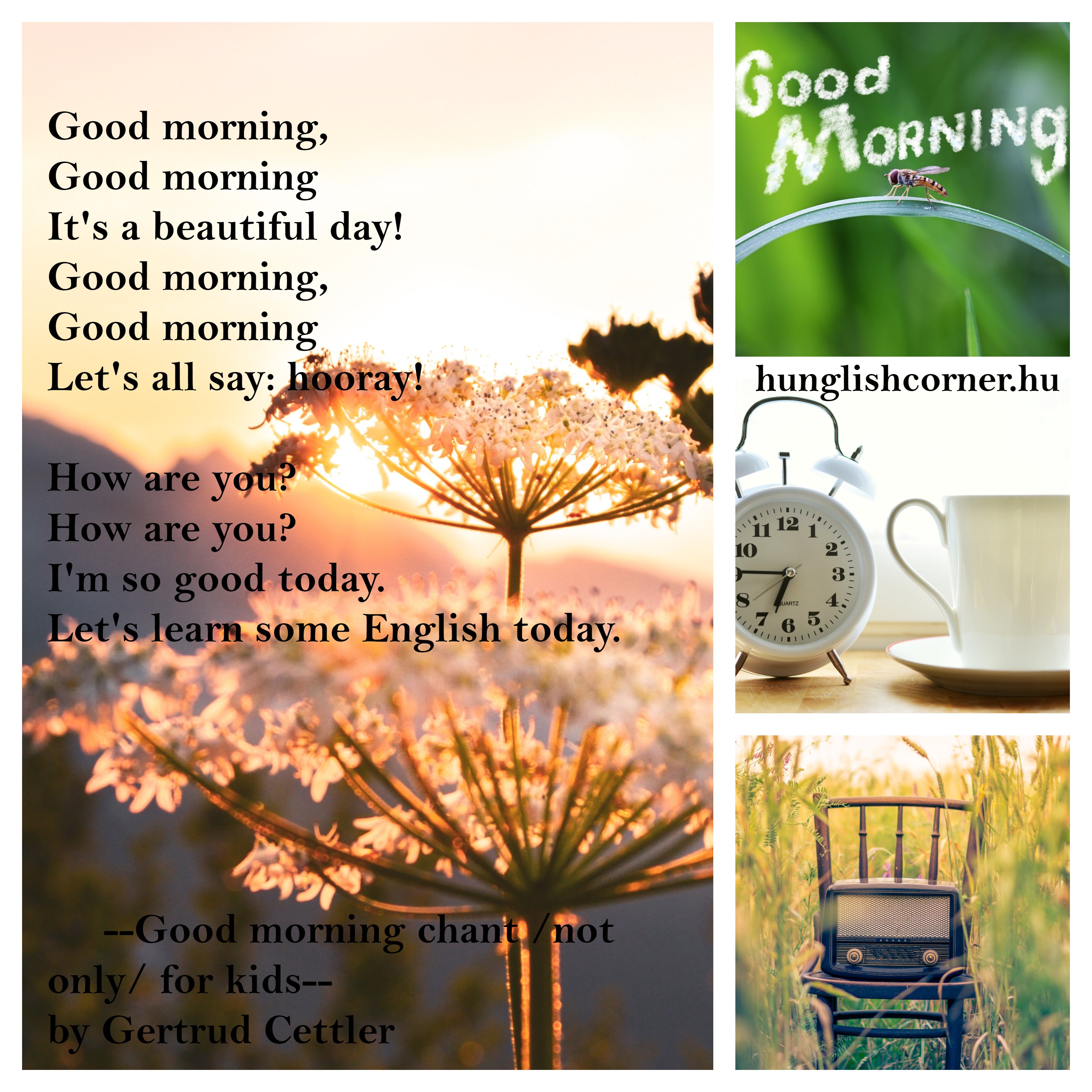 #good morning rhyme